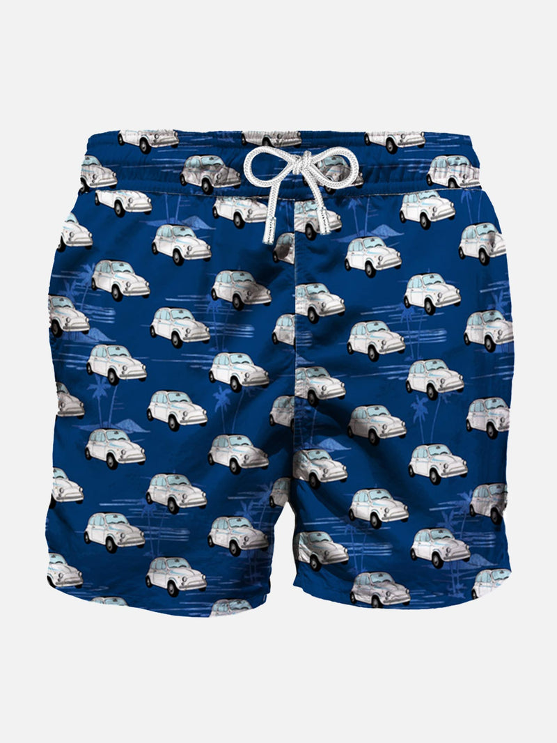 Badeshorts mit Cars-Allover-Print