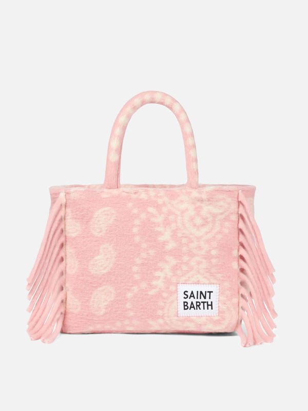 Colette-Deckenhandtasche mit Bandana-Print