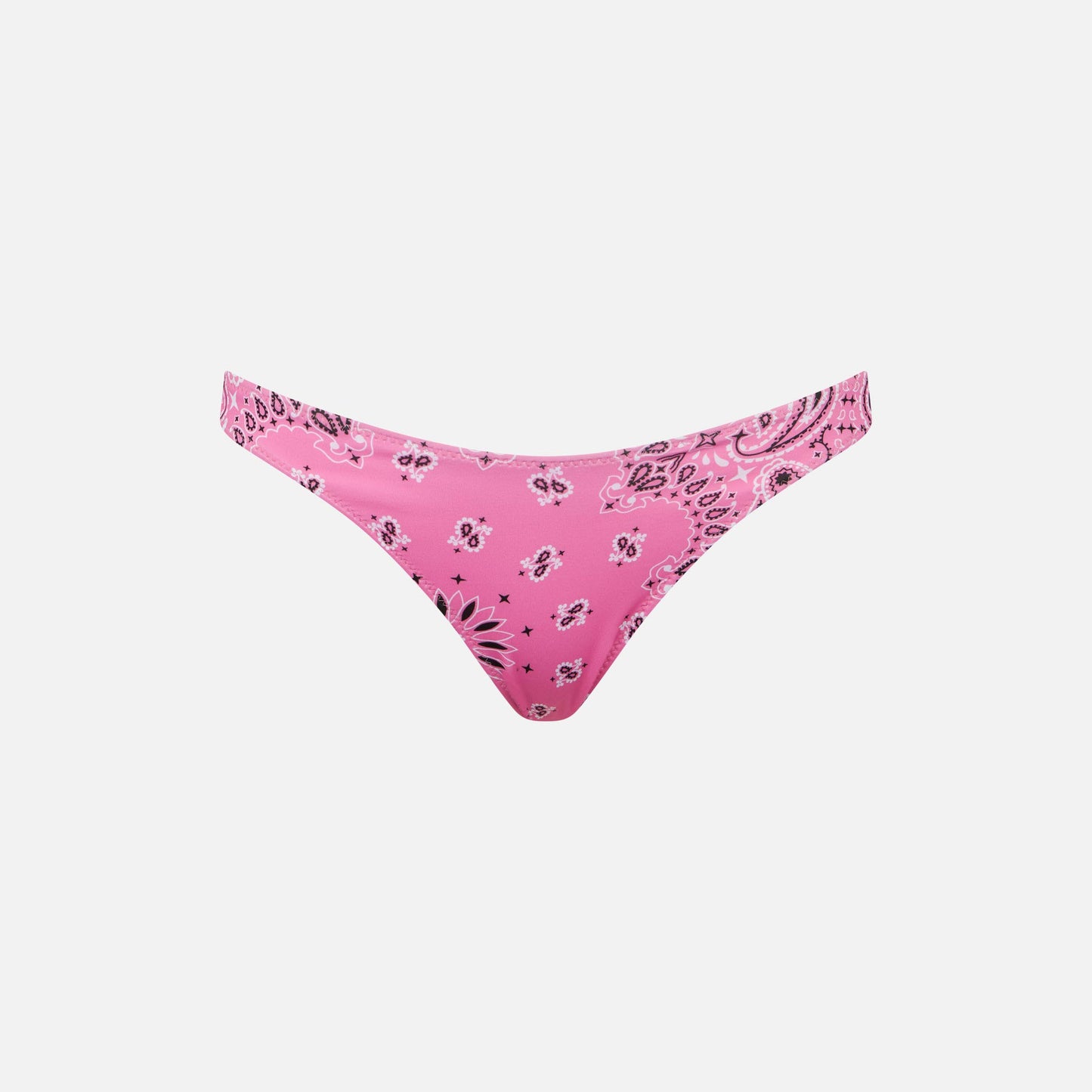 Slip mare sbarazzino da donna con stampa bandana rosa