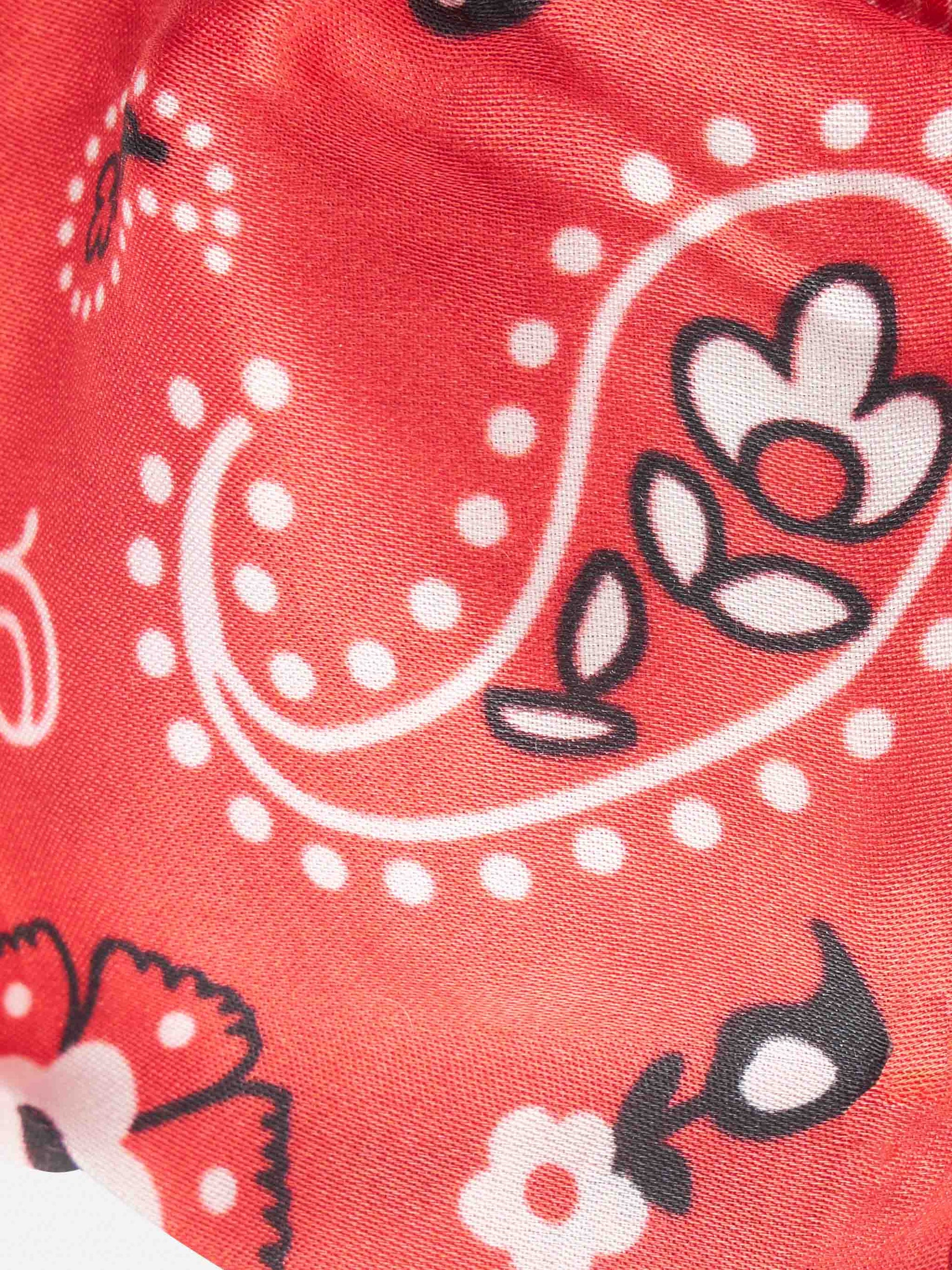 Woman red bandanna hairband - MC2 Saint Barth