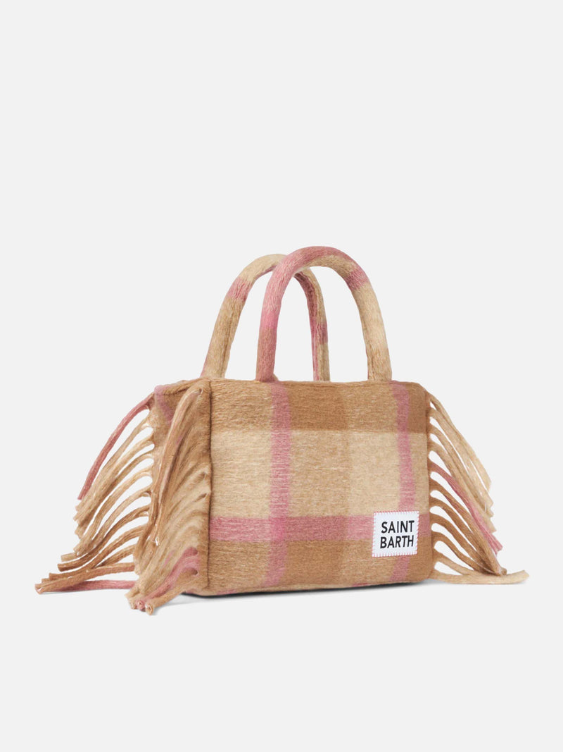 borsa Colette coperta con stampa tartan