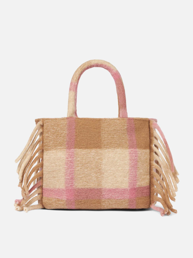 borsa Colette coperta con stampa tartan