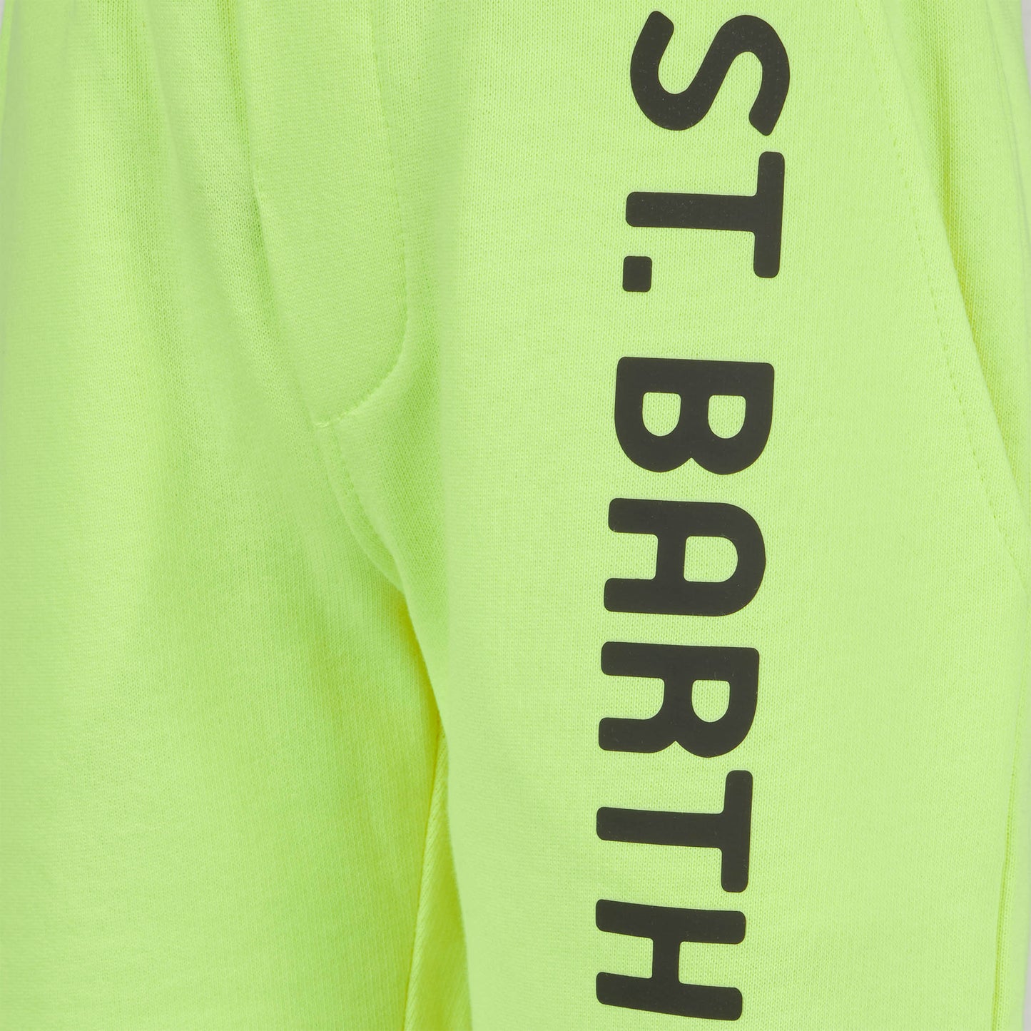 Boy cotton fluo yellow bermuda - MC2 Saint Barth