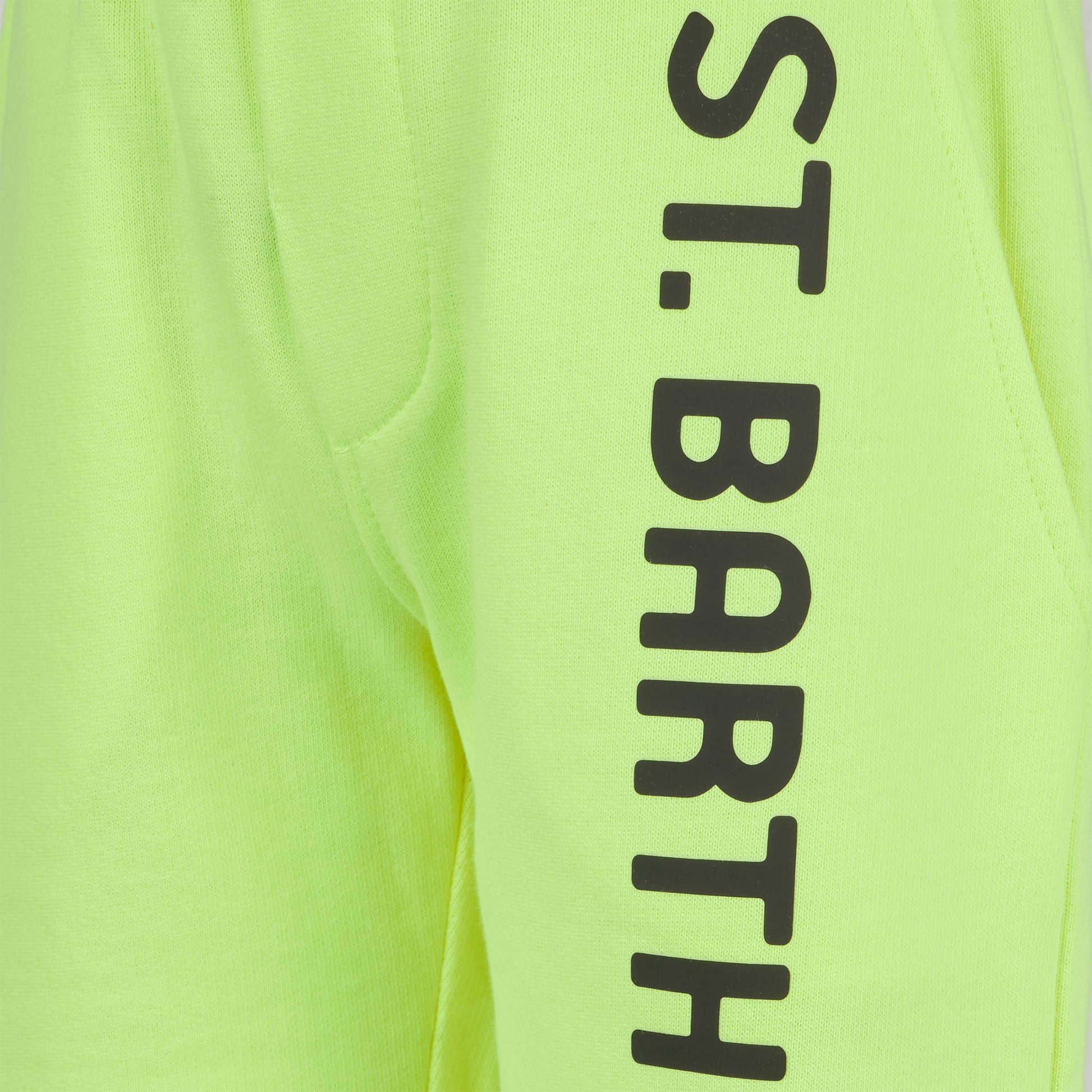 Boy cotton fluo yellow bermuda - MC2 Saint Barth