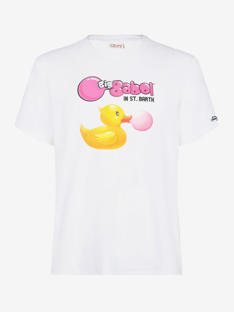 Man cotton t-shirt with ducky Big Babol print | BIG BABOL® SPECIAL EDITION