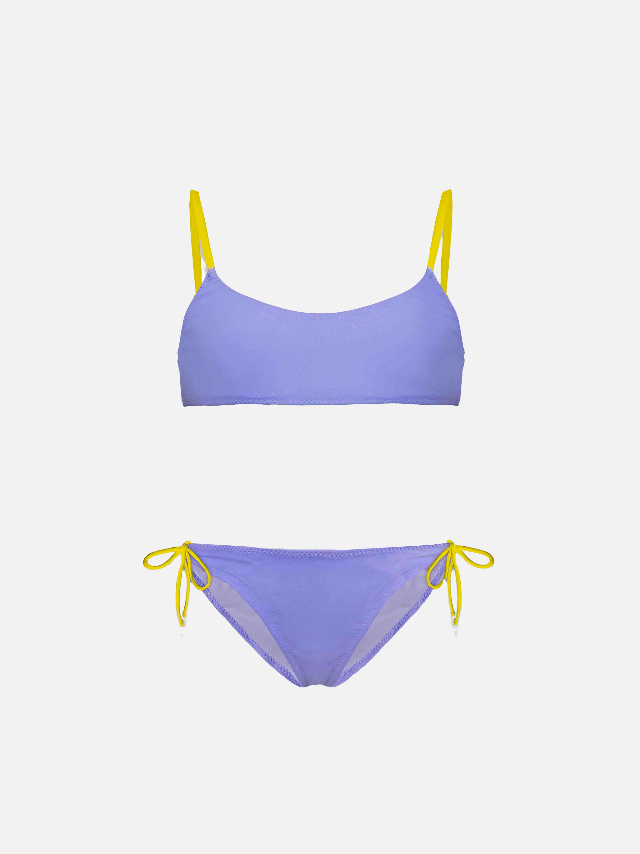 Girl solid colors bikini – MC2 Saint Barth