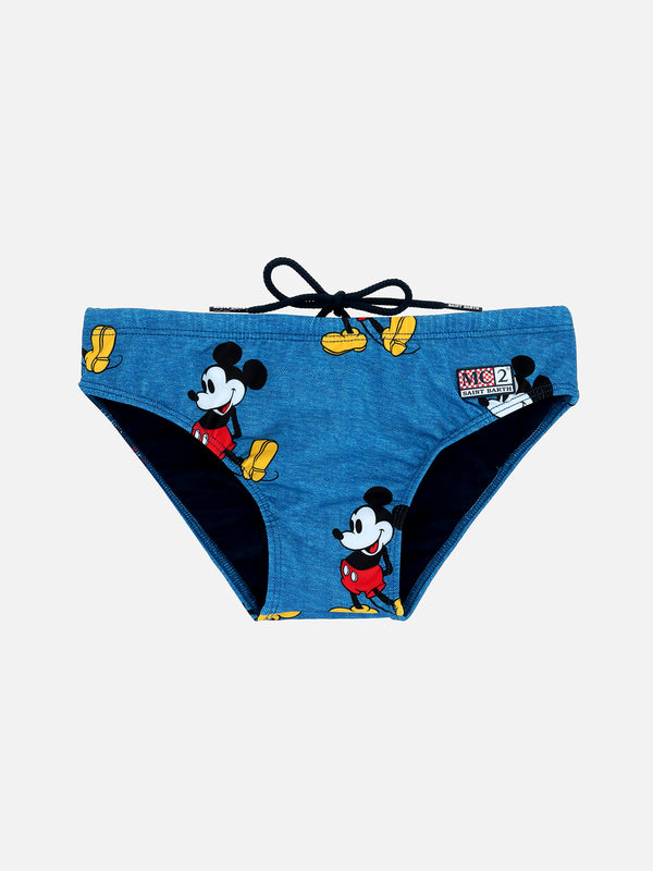 Boy swim briefs Billy with Mickey Mouse print | ©DISNEY SPECIAL EDITION