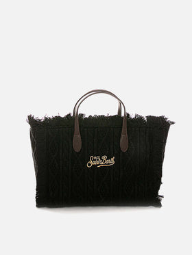 Borsa Colette tricot nera