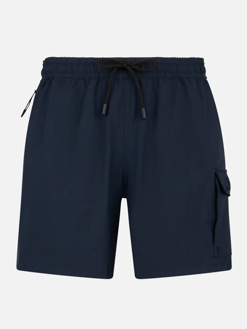 Costume da bagno da uomo blu navy comfort ed elasticizzato