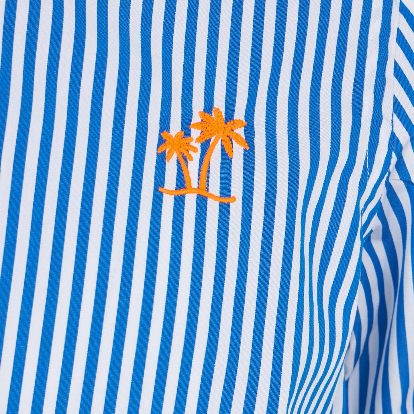 Camicia da bambino in cotone a righe