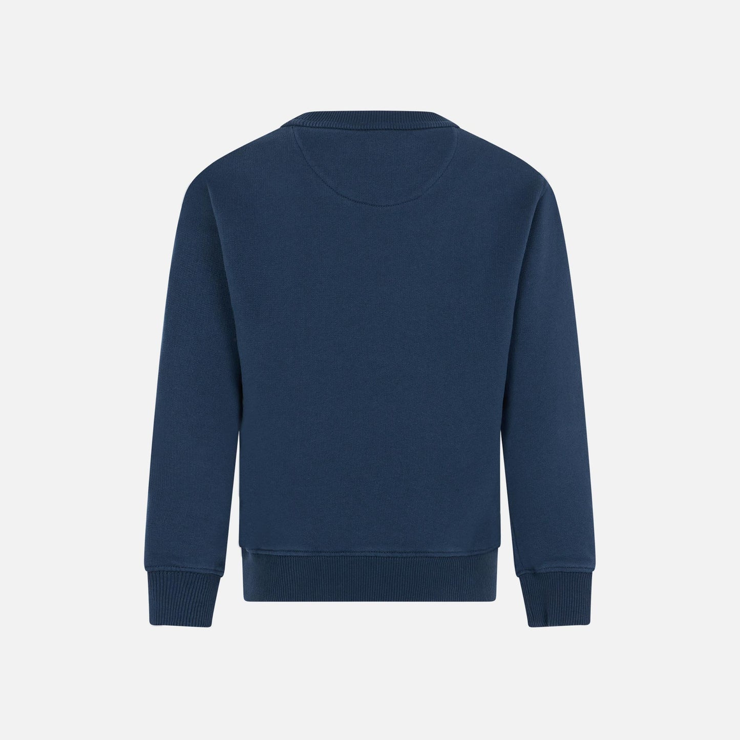 Boy cotton sweatshirt with St. Barth terry patch