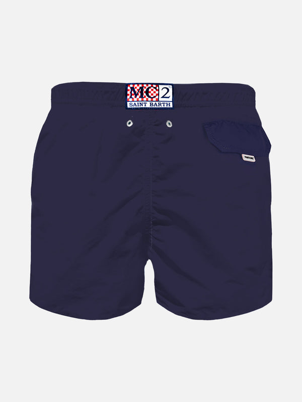 Blue navy light fabric boy swim shorts | Pantone™ Special Edition