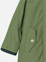 Boy hooded military green parka jacket Voyager Jr