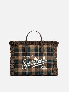 Colette-Handtasche mit Tartan-Print