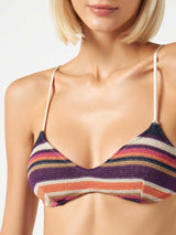 Bralette viola multicolor