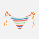 Woman chevron swim briefs