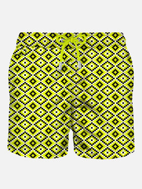 Classic Swim Short chayton fluo - MC2 Saint Barth