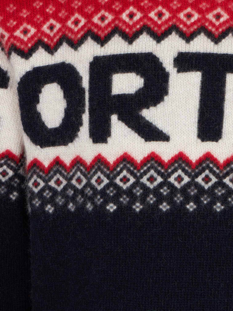 Jungenpullover mit Cortina-Schriftzug