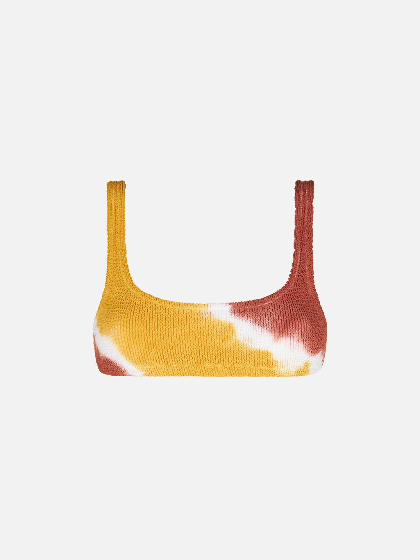 Costume da bagno donna con top bralette crinkle