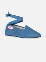 Woman denim slipper loafers | MY CHALOM SPECIAL EDITION