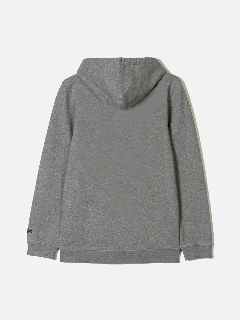 Saint Barth grey boy's hoodie