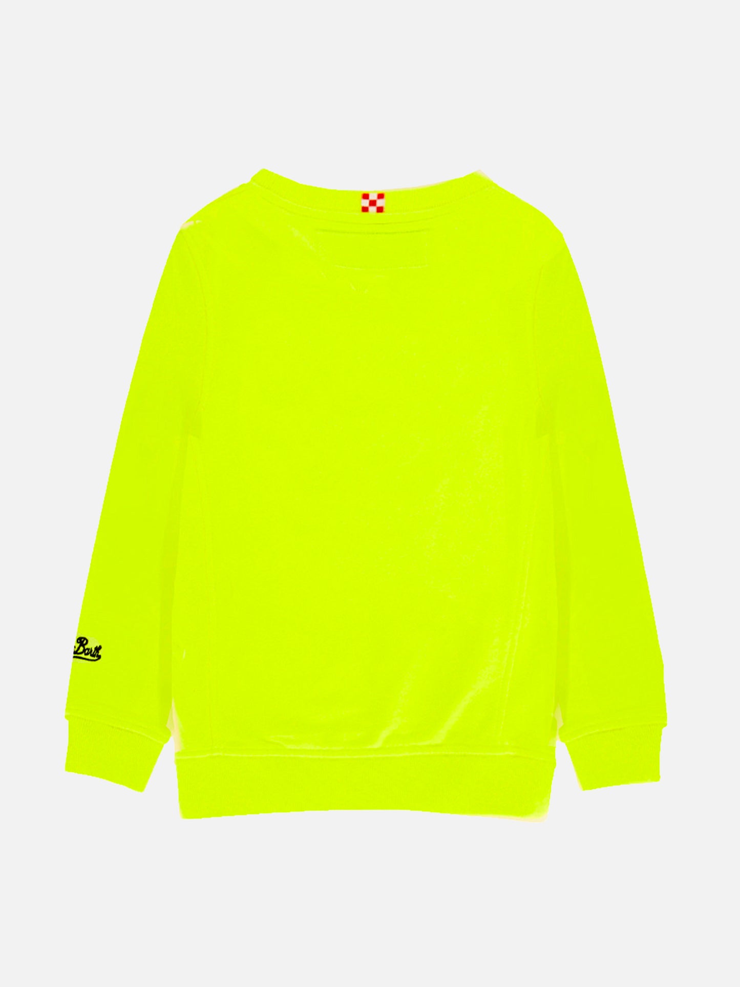 Apres Ski yellow fluo boy's sweatshirt