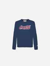 Baumwoll-Sweatshirt mit ©Coca-Cola-Logo-Print | ©Coca Cola Sonderausgabe