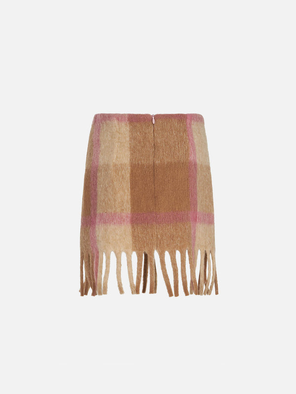 Girl skirt with fringes