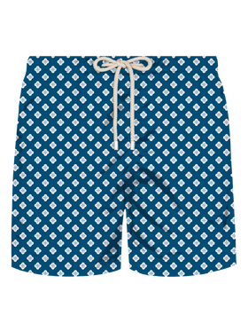 Costume leggero stretch Comfort Light con stampa cravatta