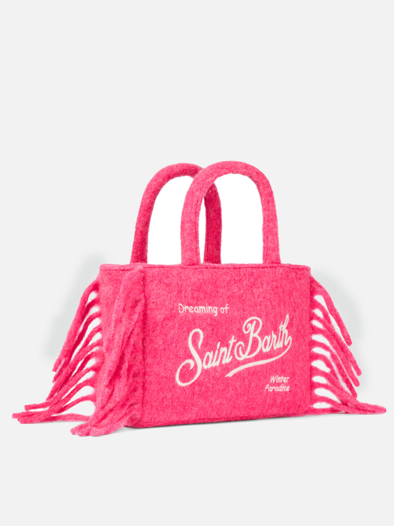 Borsa Colette blanket rosa fluo