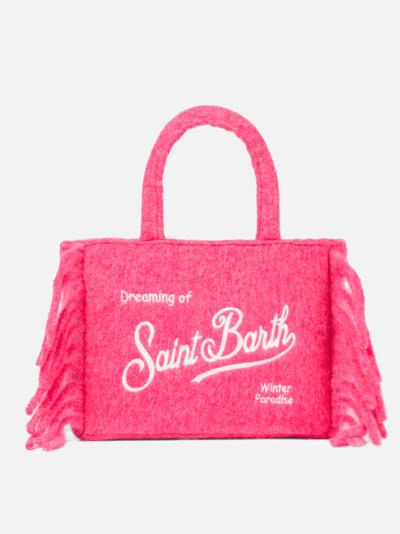 Borsa Colette blanket rosa fluo