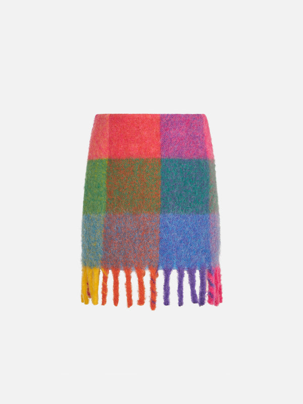 Girl skirt with fringes