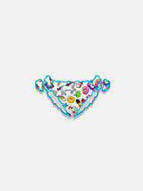 Slip da bagno da bambina con stampa unicorno