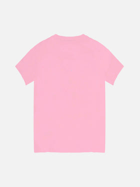 Pink  t-shirt girl s  with embroided writing
