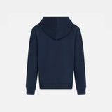 Marineblaues Kapuzen-Sweatshirt für Jungen