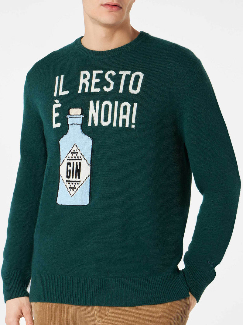 Herrenpullover mit Il Resto è Noia-Aufdruck