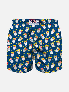 Badeshorts für Jungen mit Estathé-Print | Estathé® Sonderedition