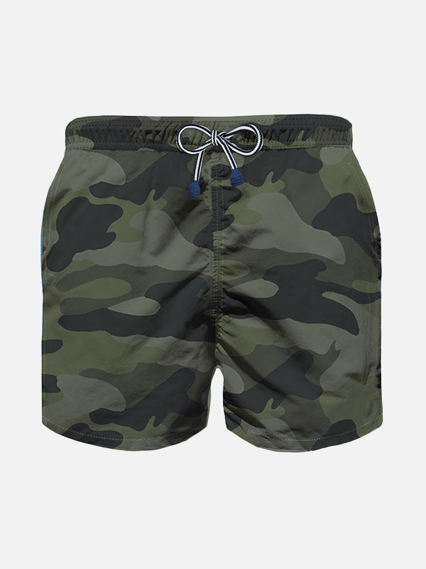 Boy light fabric swim shorts