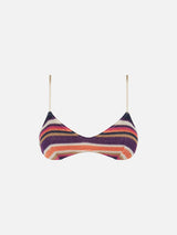 Bralette viola multicolor