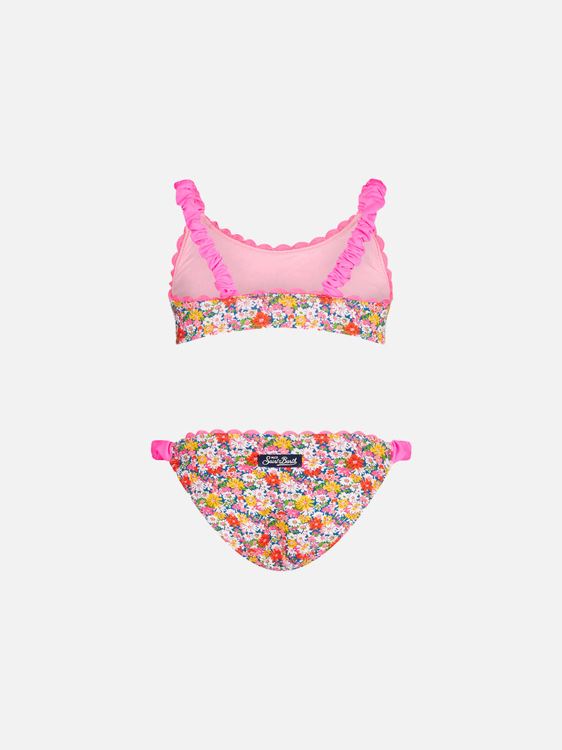 Bralette da bambina con stampa fiori Liberty | EDIZIONE SPECIALE LIBERTY