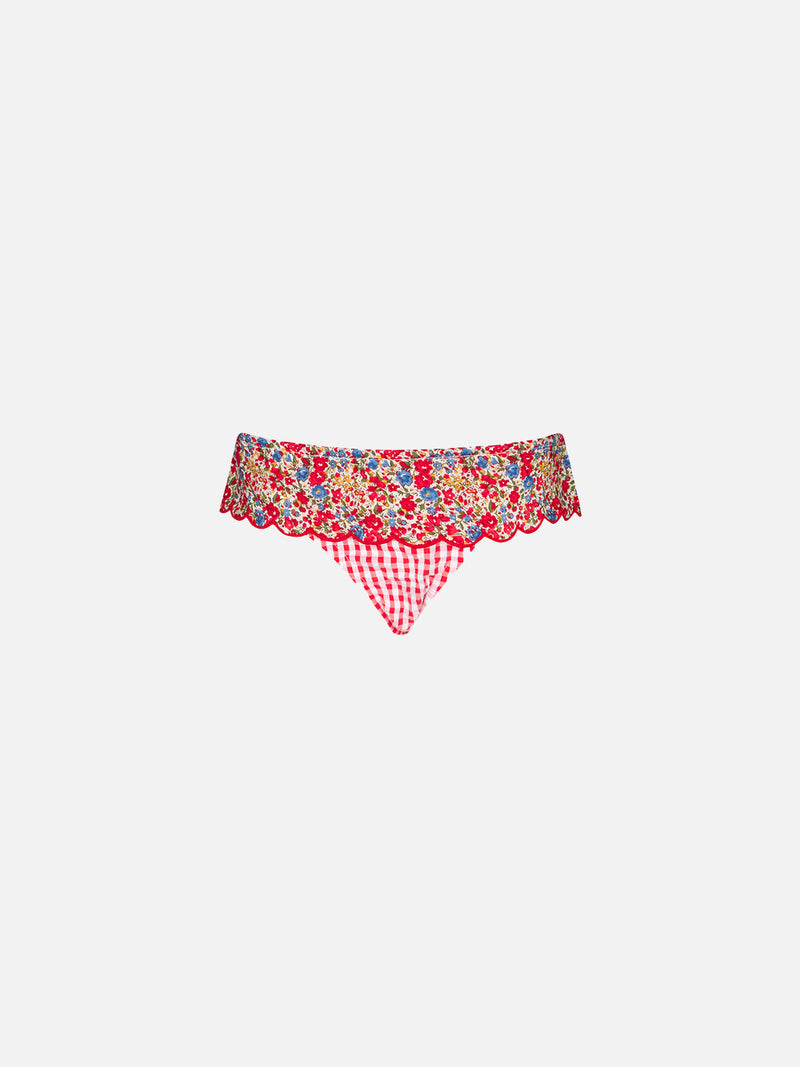 Girl swim briefs with Liberty print | Made with Liberty fabrics