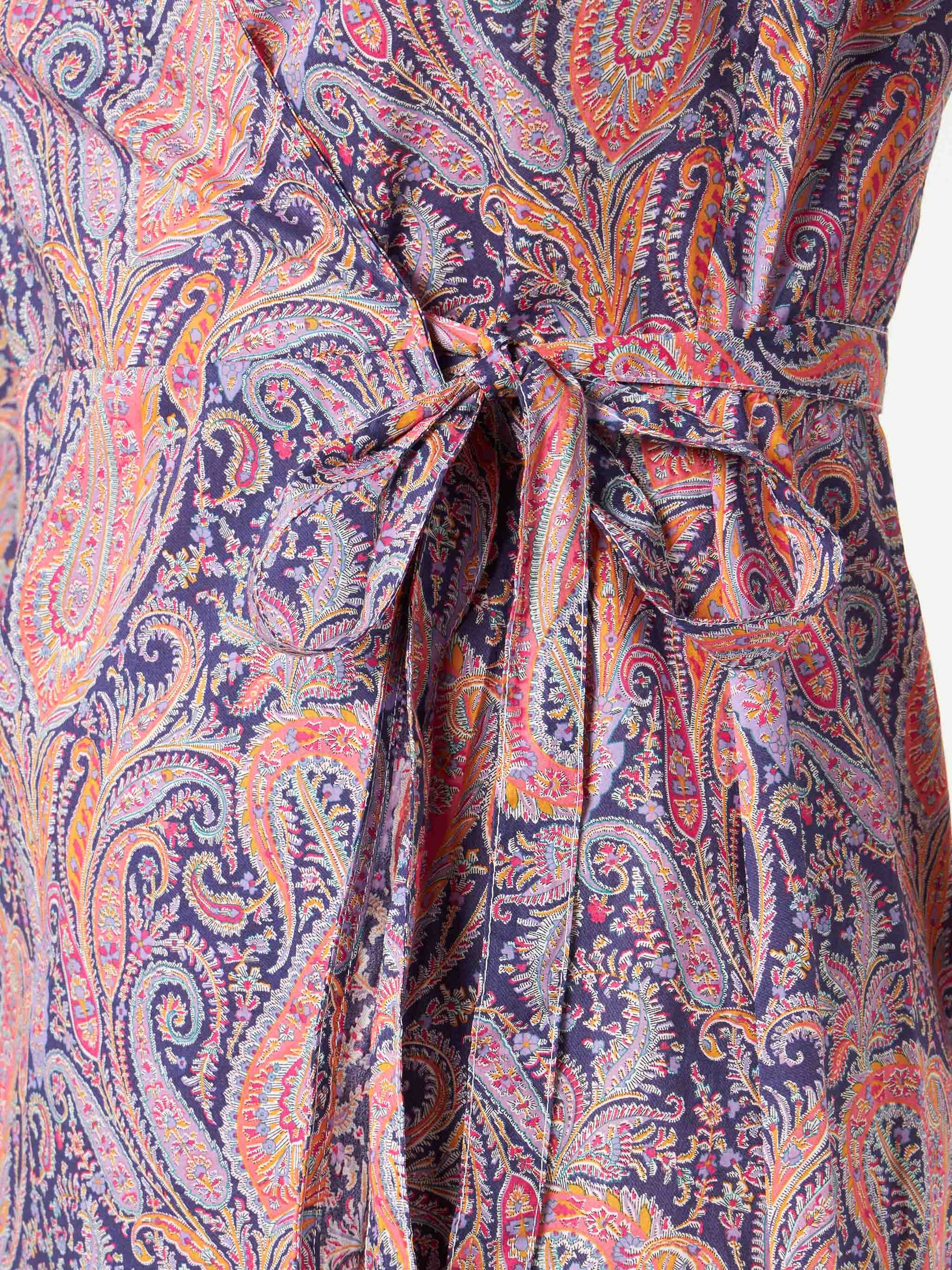 liberty print dress ladies Liberty Print Plus Size Dress - Tana Lawn Shirt Dresses - Purple Floral 1950s Style Gown by Mrspomeranz
