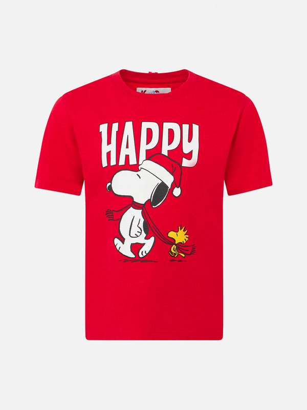 Boy heavy cotton t-shirt with Snoopy print | SNOOPY PEANUTS™ SPECIAL EDITION