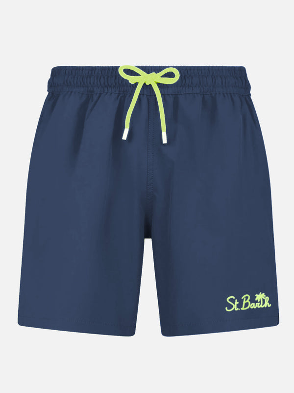 Costume da bagno comfort blu navy da uomo