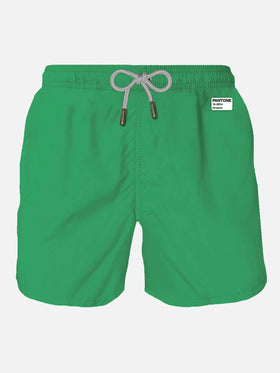 Grüne Badeshorts für Herren | PANTONE® SONDERAUSGABE