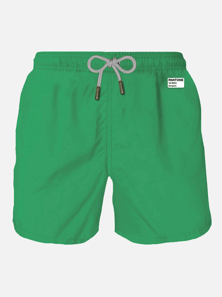 Grüne Badeshorts für Herren | PANTONE® SONDERAUSGABE
