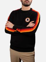 Man crewneck sweater with Roma patch | AS ROMA SPECIAL EDITION