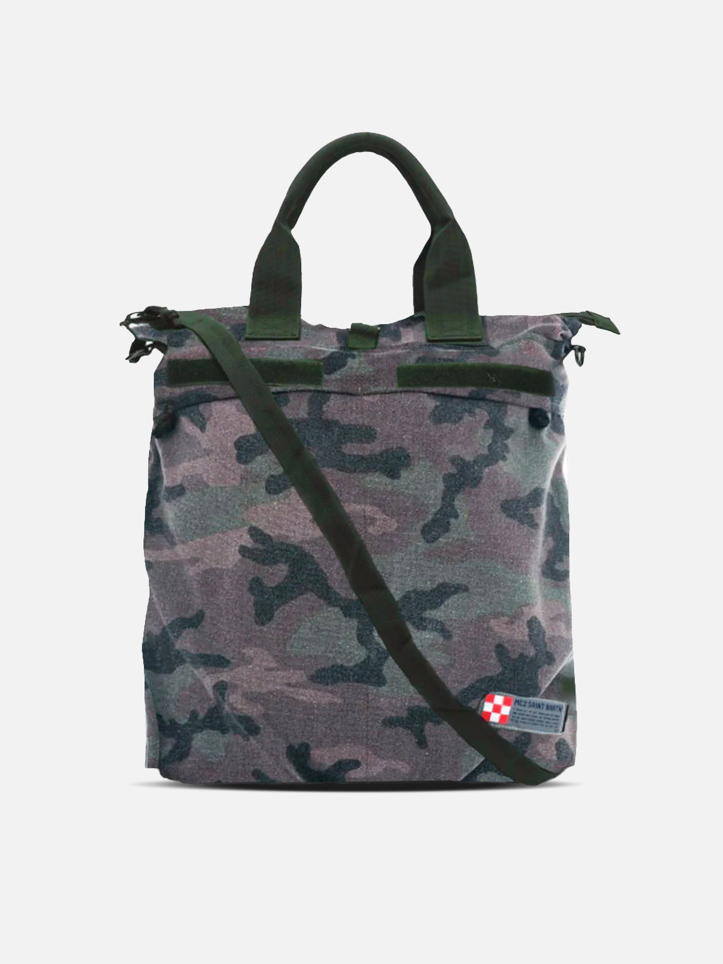 Canvas camouflage backpack