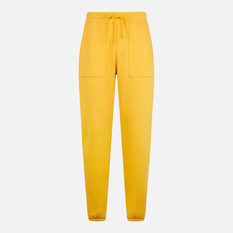 Yellow-ochre track pants | Pantone™ Special Edition