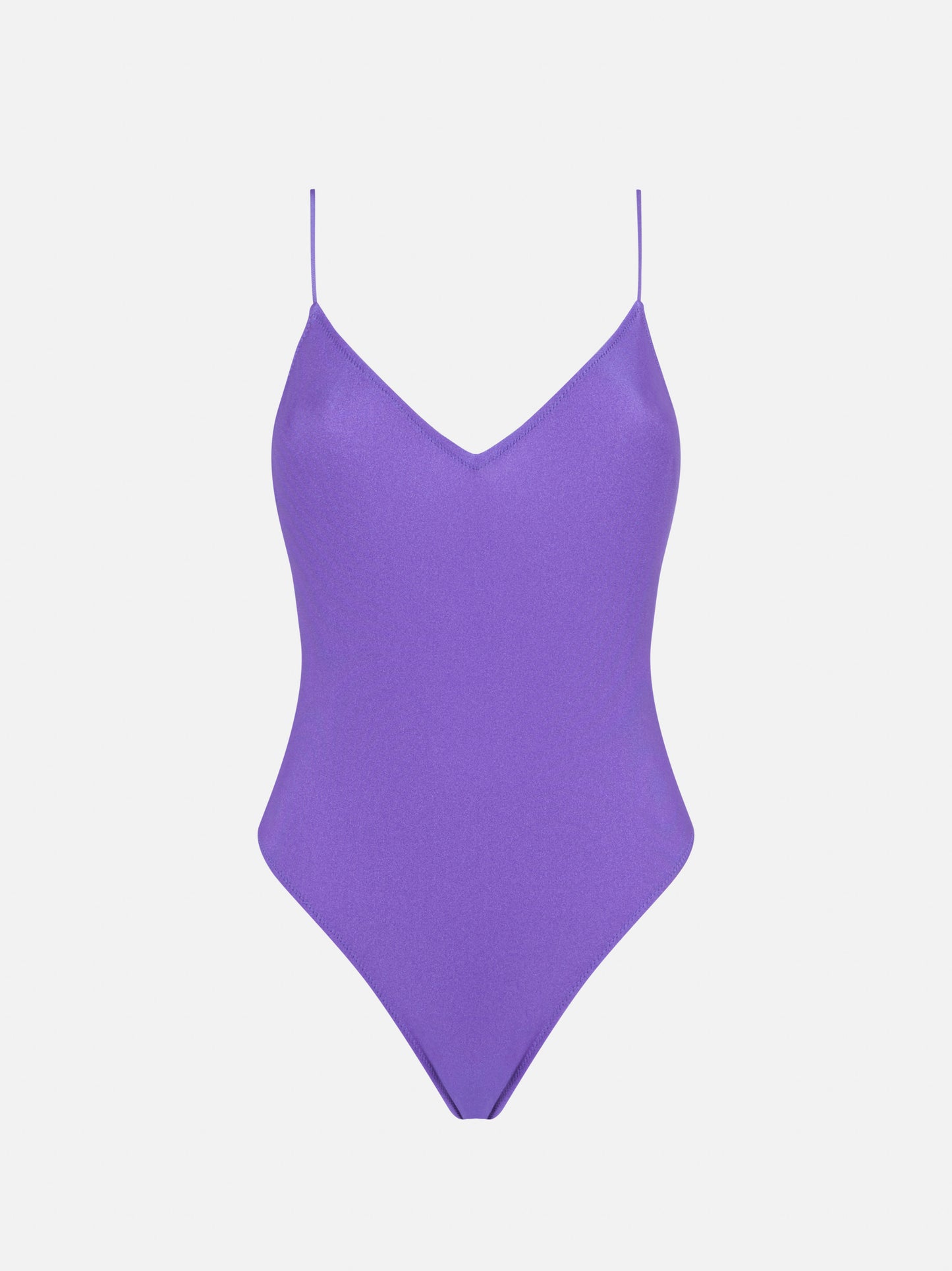 Woman purple one piece swimsuit - MC2 Saint Barth